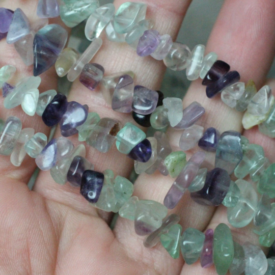 Gemstone Chip Bracelets – Common Crystals in Bulk Wholesale: White Rainbow Moonstone