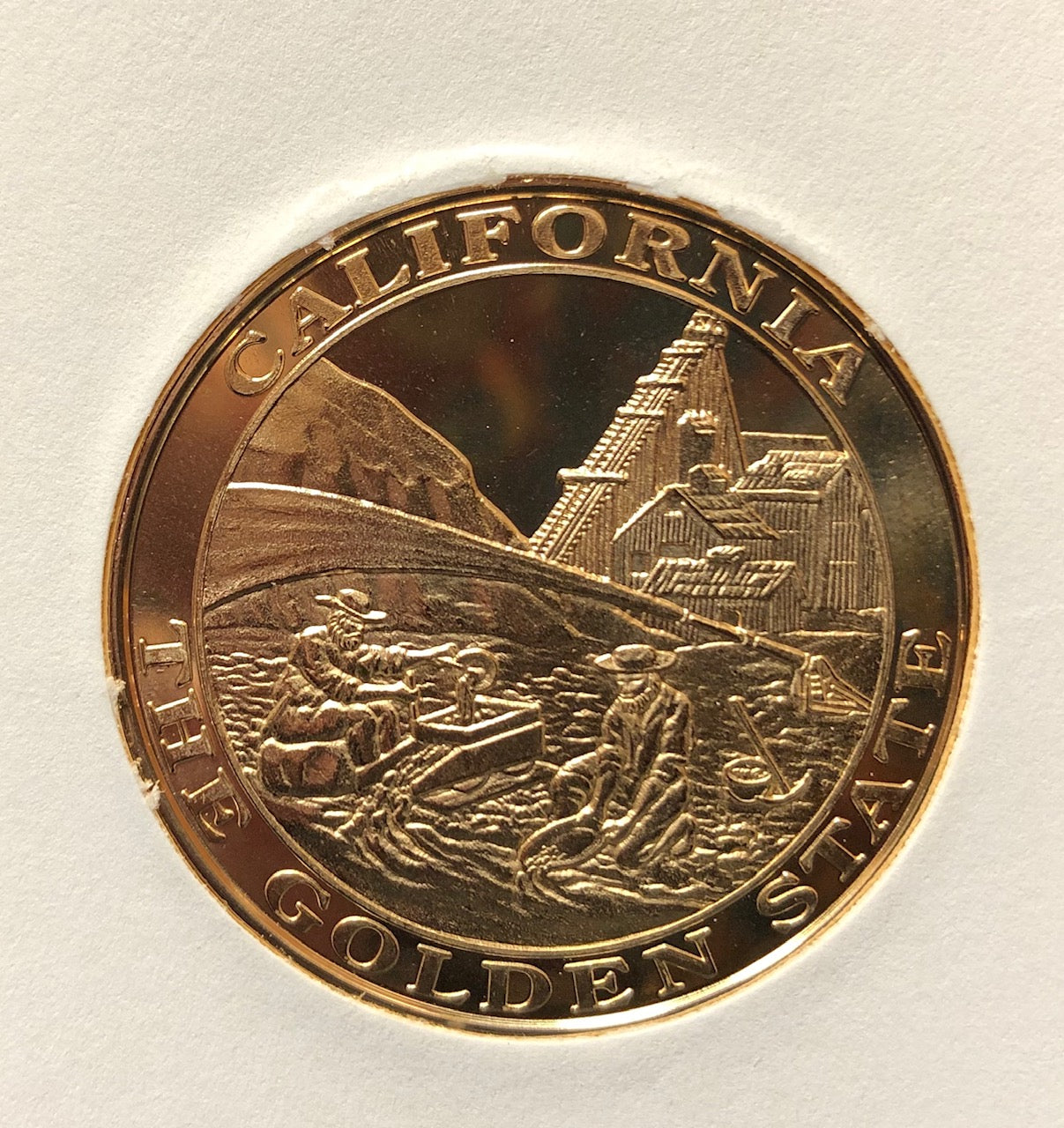 Hydraulic Mining Commemorative Coin