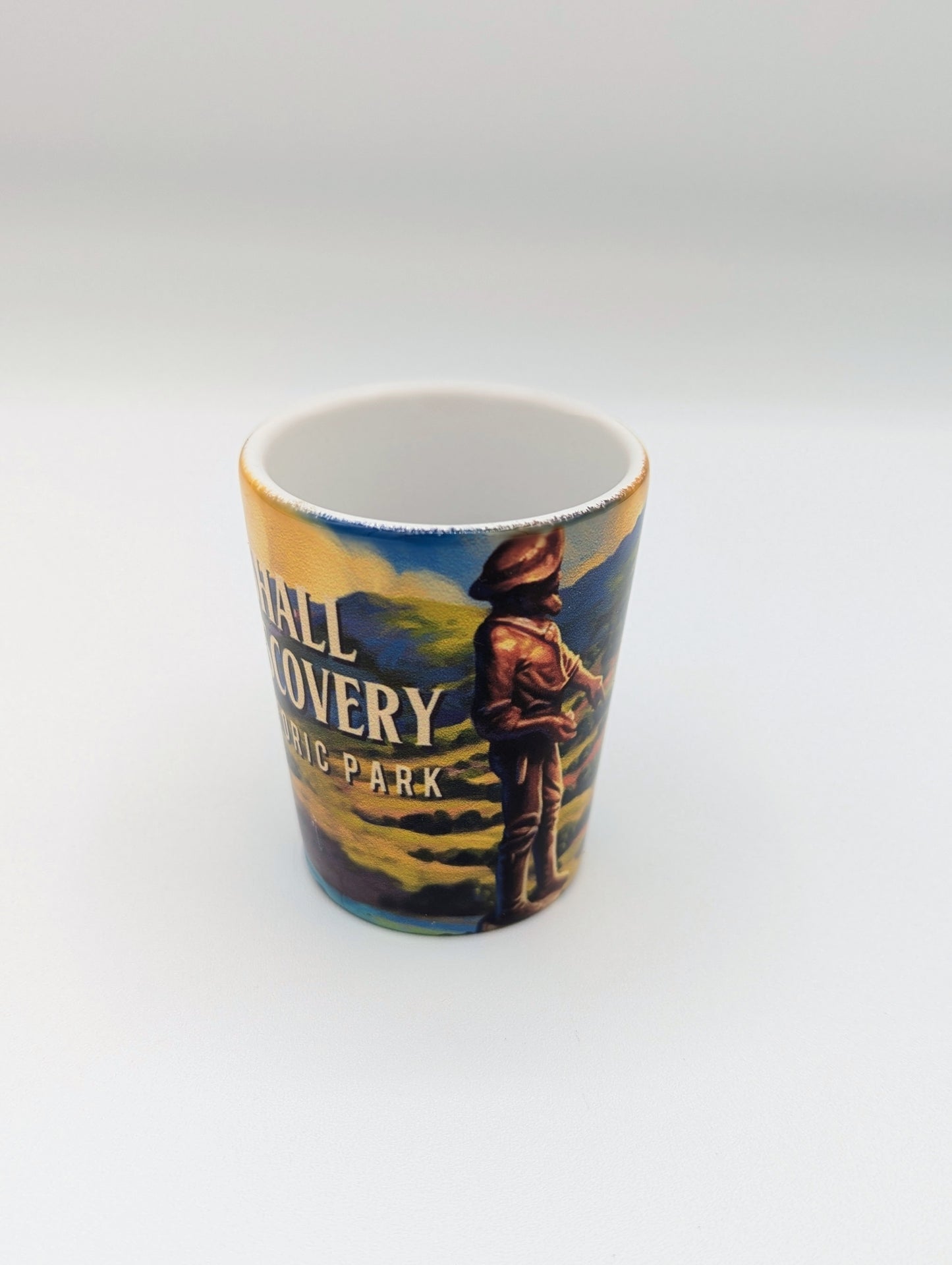 Marshall Gold Discovery Monument Shot Glass