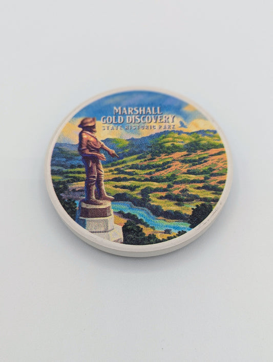 Ceramic Marshall Monument Magnet