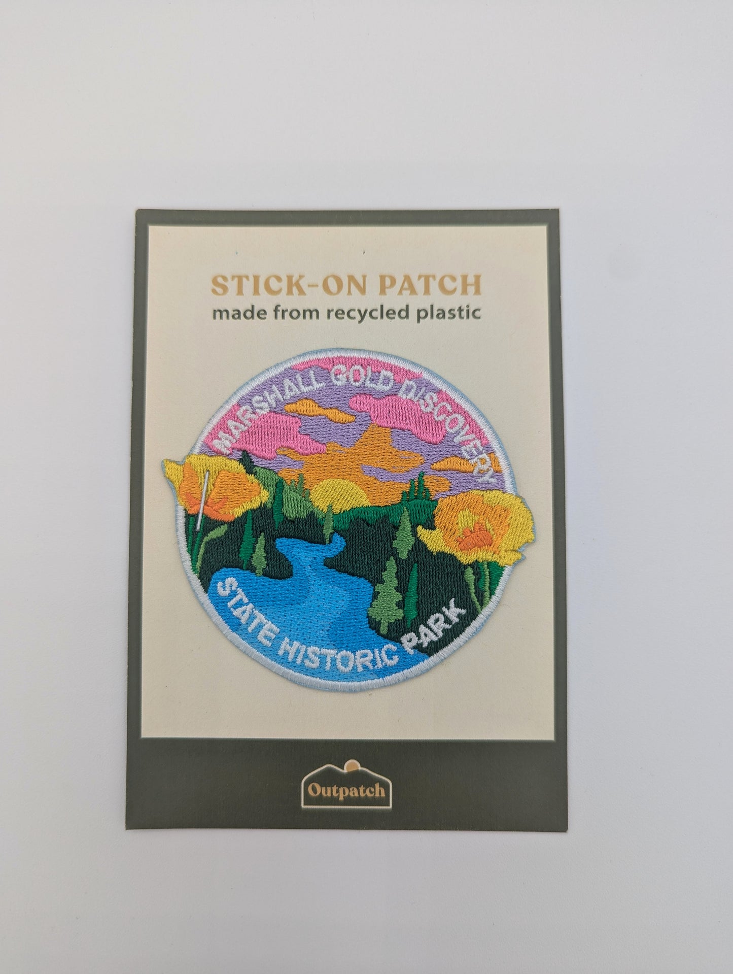 Marshall Gold Discovery State Historic Park Sticker and Iron-On Patch