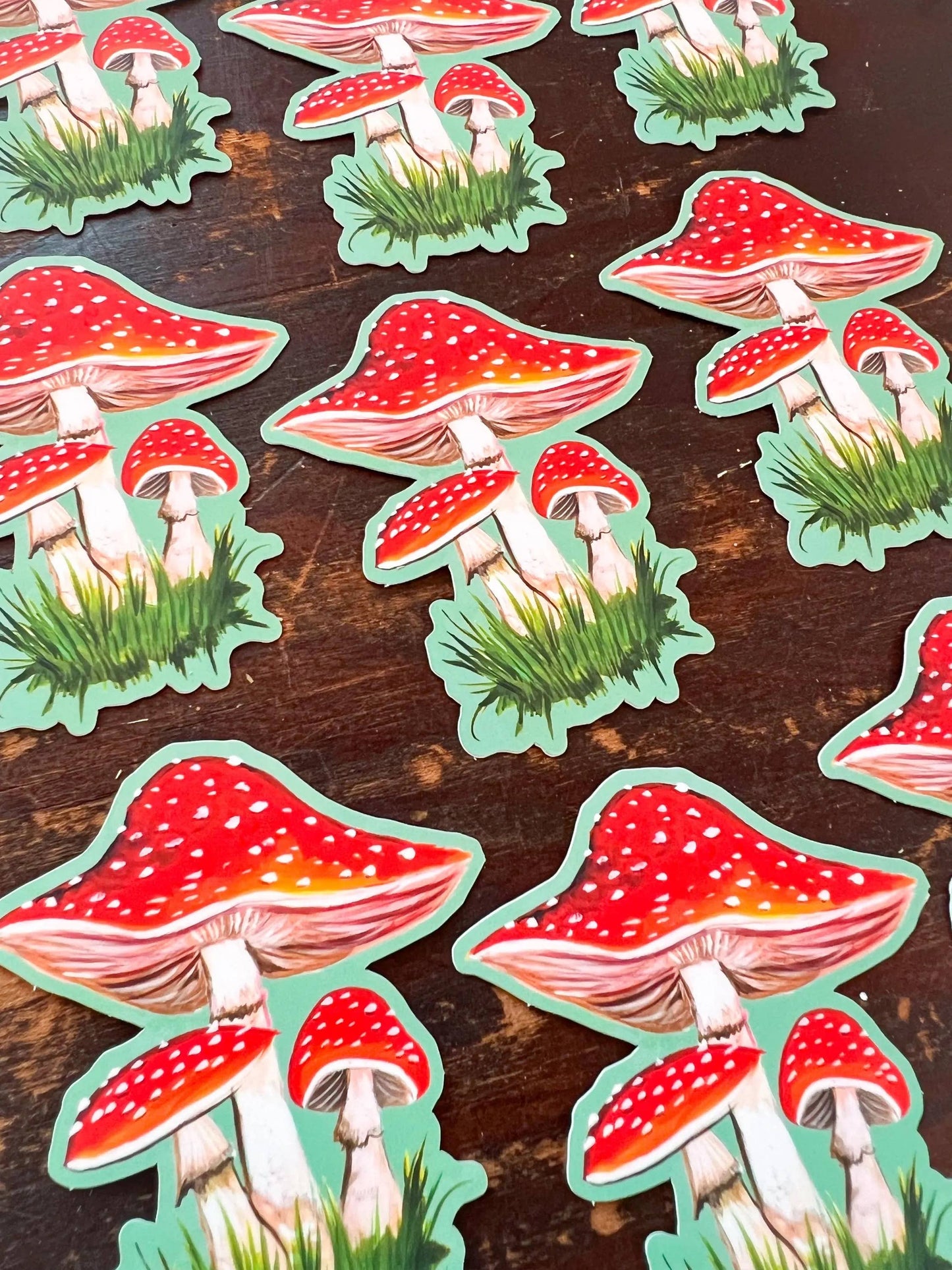 Mushroom Sticker