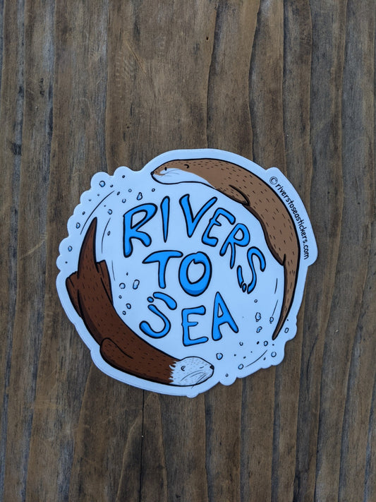 Rivers to Sea Sticker - Rivers to Sea Sticker