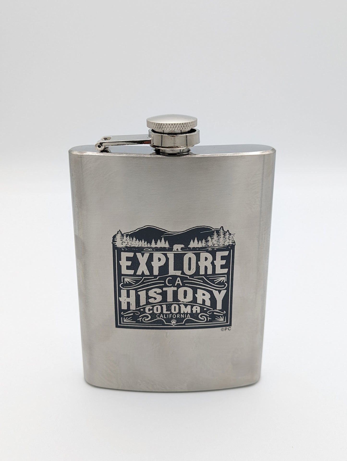 Coloma Explore California History Flask