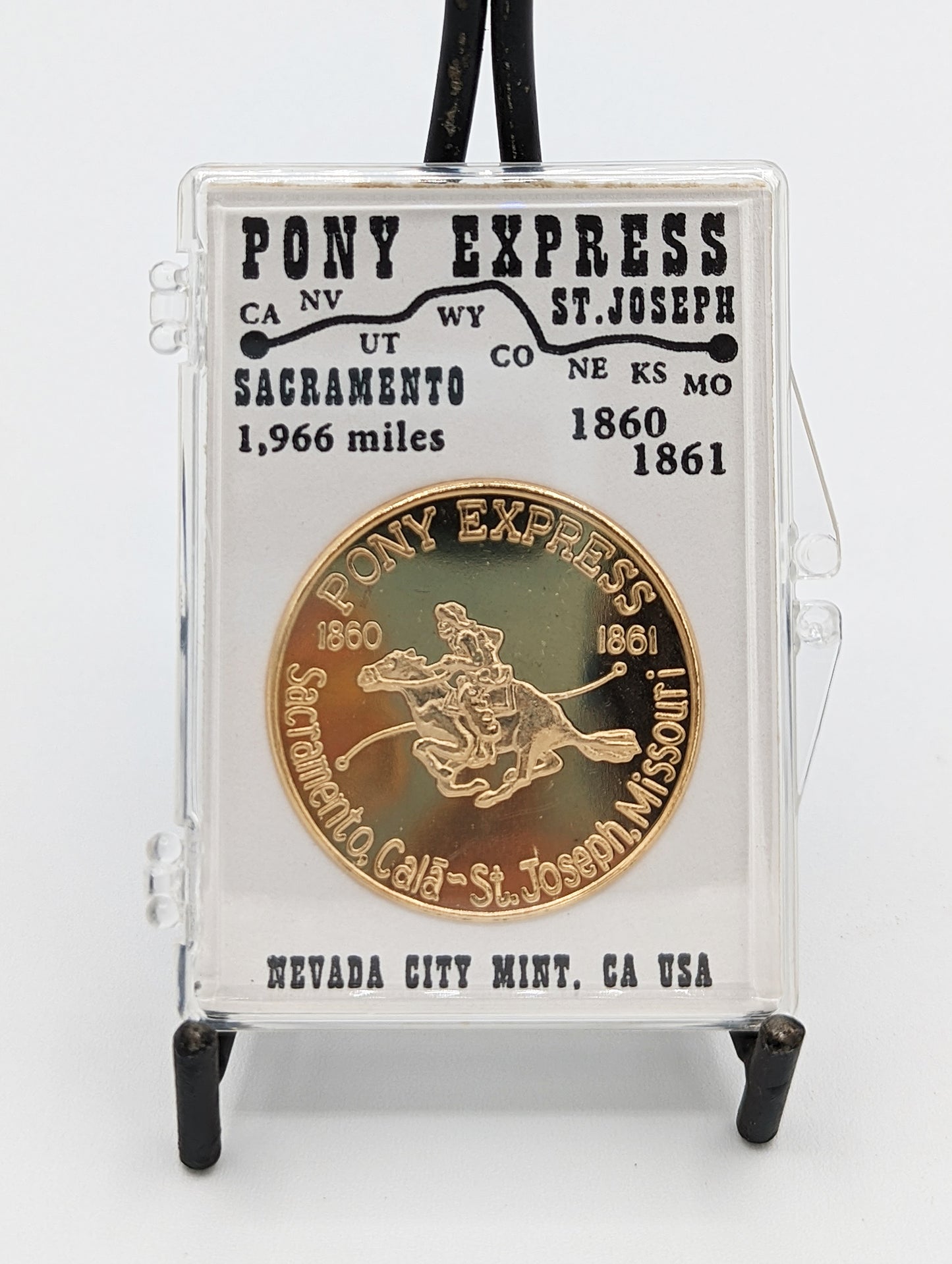 Pony Express Commemorative Coin