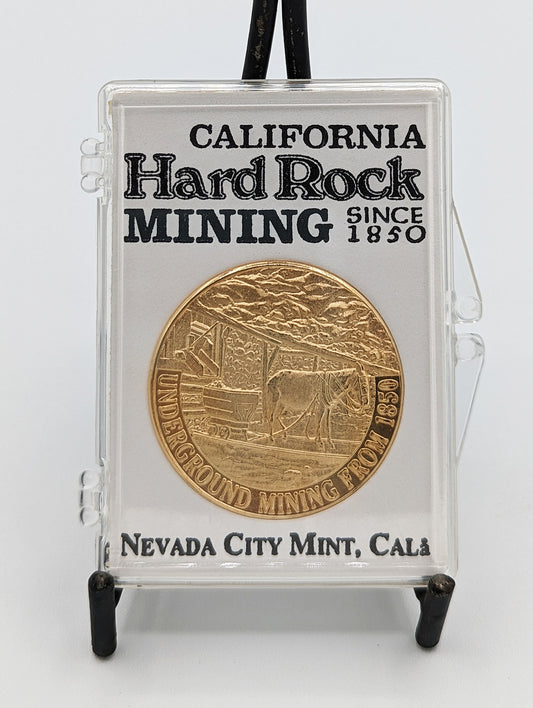 Hard Rock Mining Commemorative Pin