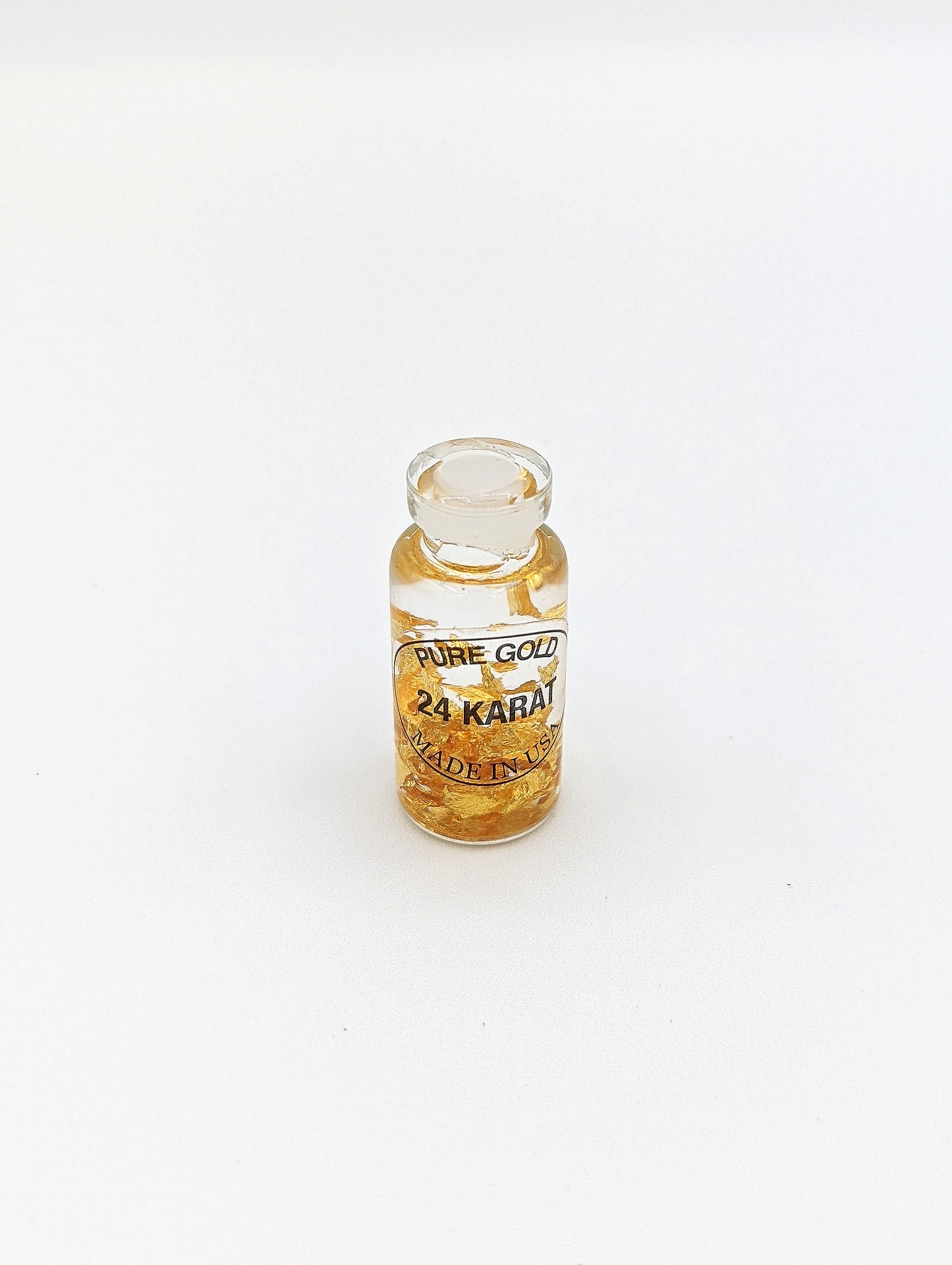 Small Gold Leaf Vial