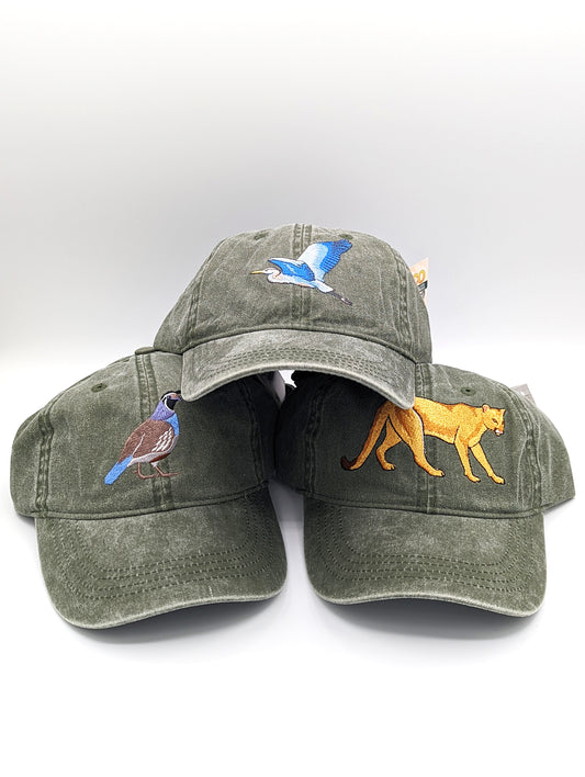 Coloma Eco Embroidered Animal Baseball Cap