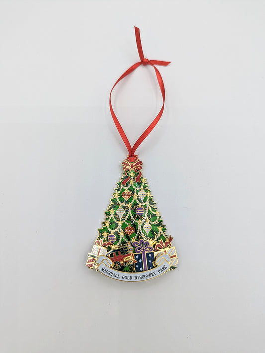 3D Collectible Brass Ornament - Christmas Tree